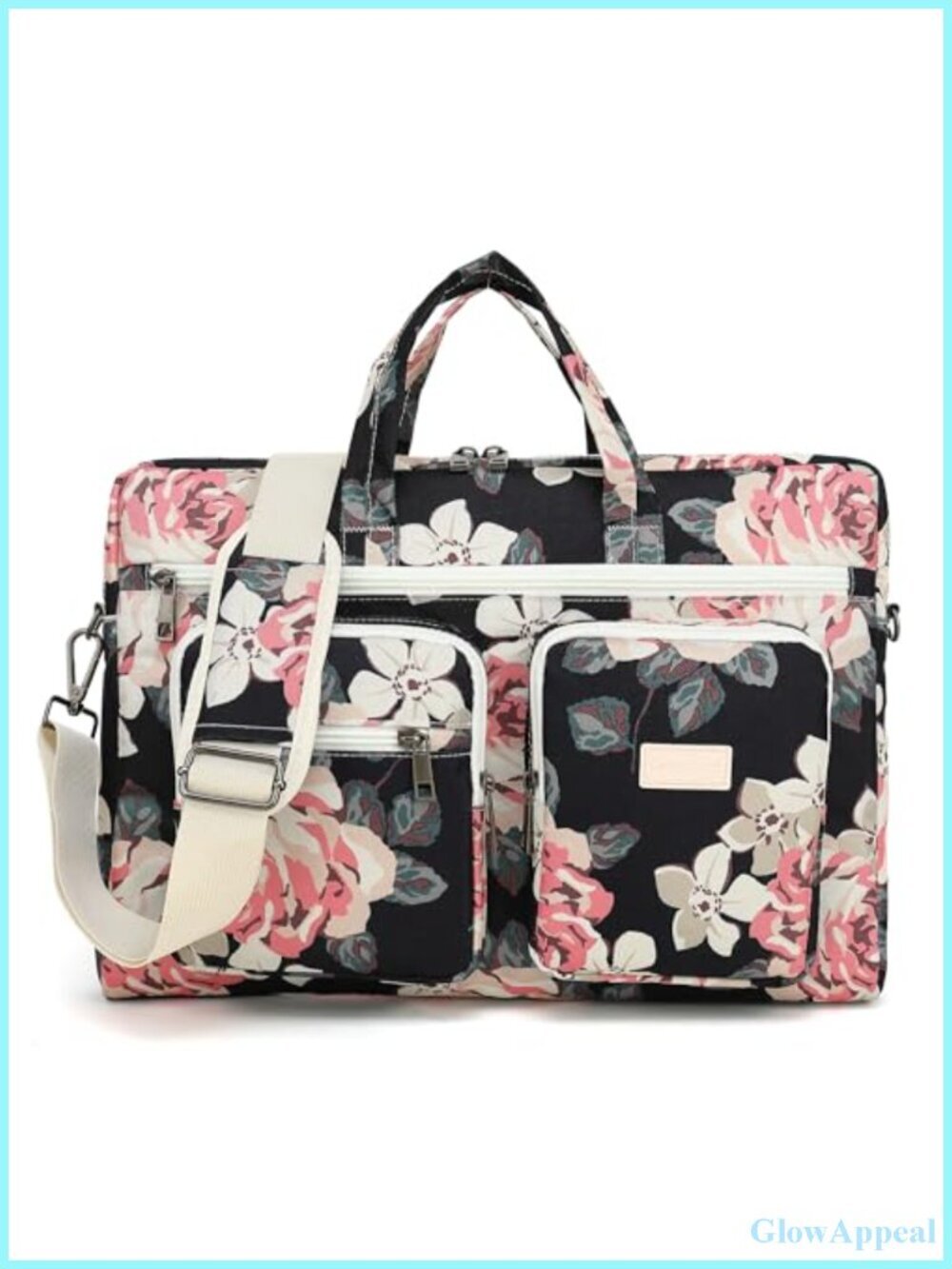 Rebound Bubble Cushioned Laptop Briefcase Shoulder Bag 15.6-16 inch
